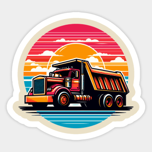 Dump truck Sticker